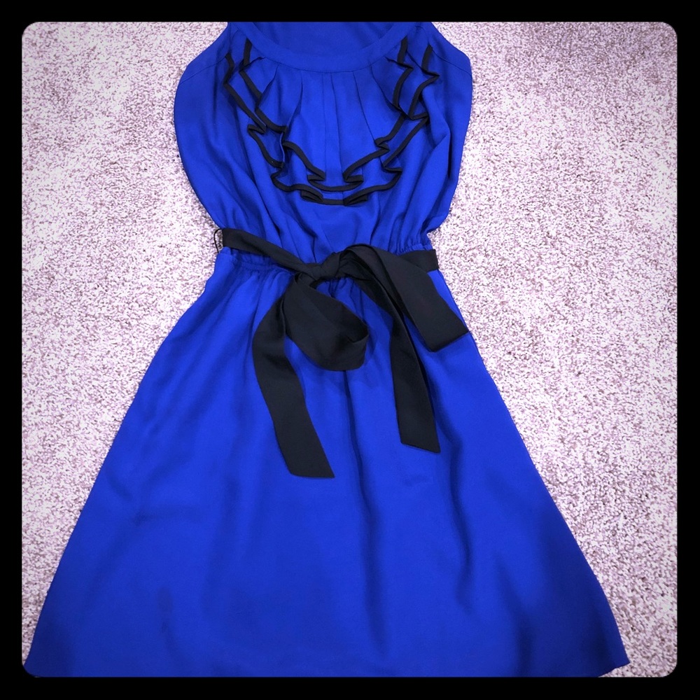 Express Beautiful Blue Dress